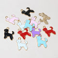 Colorful Poodle Charms In 1 Style For Jewelry Making view 4