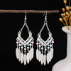 Open Teardrop Feathers