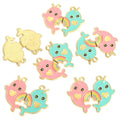 Split Heart Best Friends Enamel Charm Collection for Jewelry Making view 8