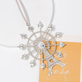 Rhinestone Eiffel Ferris Wheel Ornament Multicolor Clear view 3