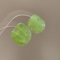 Textured Translucent Oval Resin Stud Earrings in Thirteen Colors view 12