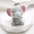 Flocked Animal Plush Keychains Lobster Clasp 13 Styles view 6
