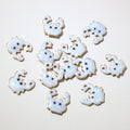 Tiny Colorful Enamel Crab Metal Charms in Nine Options view 11