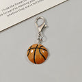 Mini Sports Ball Lobster-Clasp Charms in Five Designs view 7