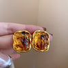 Brown Gold Rectangle 19