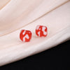 Red Pattern Squares