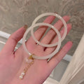 Fifteen Mixed Crystal Bangle Designs In Gold And Silver Tones view 3