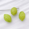 Lemon Shaped Acrylic Charms in Solid and Transparent Colors view 8