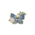 Zinc Alloy Flower Butterfly Charm Pendant for DIY Necklace Keychain Bag Jewelry Making