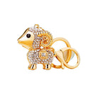 Crystal Fortune Sheep Keychains in Five Distinct Color Options view 5