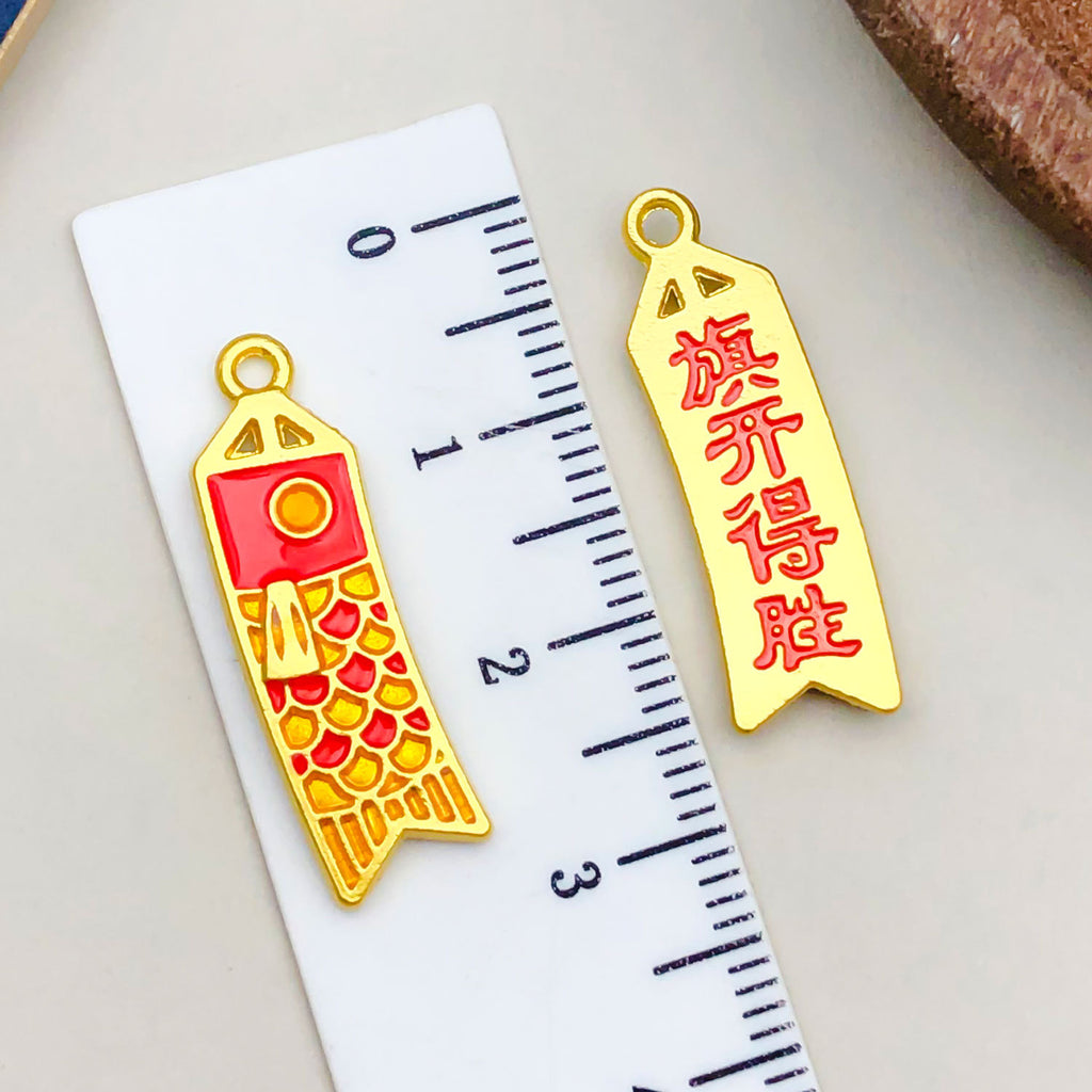 Gold Tone Zinc Alloy Scholar Hat Charm Pendant for DIY Bracelet Hair Tie Jewelry