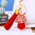 Full Crystal Mushroom Keychains in Fourteen Colors plus Assorted Option view 11