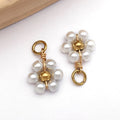 Gold-Tone Bead and Daisy Metal Charms with 22 Listed Options view 7