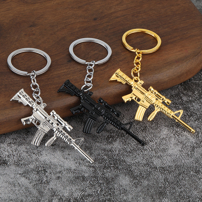 PUBG Game Model Zinc Alloy Keychain Gift Pendant Accessory