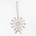 Rhinestone Eiffel Ferris Wheel Ornament Multicolor Clear view 5