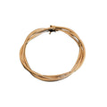 Multi-Strand Twisted Snake Chain Choker Gold Silver view 5