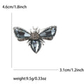 Crystal Bee Brooch Faceted Wings Body Six Color Styles view 9