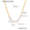 Gold Five Pearls