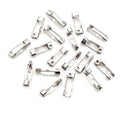 Stainless Steel Safety Brooch Pin Backs in Five Lengths view 2