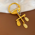 Abstract Geometric Gold Silver Tone Brooch Pins Assorted view 12