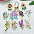 Gold-Tone Sunflower Metal Charms with 11 Listed Options view 4