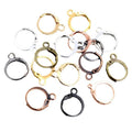 French Leverback Earring Hooks in Nine Metal Finishes view 5