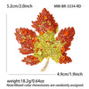 Orange Red Leaf