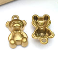 Gold-Tone Bear and Elephant Metal Charms with 10 Listed Options view 10