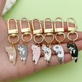 Cat Charm Keychains in 51 Pictured Variations for Bags and Keys view 4