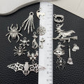 Silver-Tone Halloween Theme Metal Charms with 17 Listed Options view 2