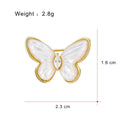 Gold Tone Silver Tone Butterfly Five Designs Metal Brooch Pin view 8