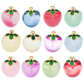 Clear Apple Glossy Charms with 18 Listed Options for DIY Jewelry Making view 5