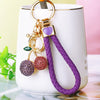 Deep-Purple-Braided Purple Crystal-Cherr