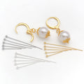 Metal Ball Head Pins in Five Lengths and Three Color Finishes view 2