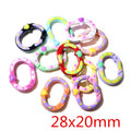 Mixed Color Split Ring and Clasp Components in Nine Styles view 10