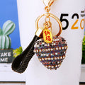 Bubble Crystal Heart Keychains in Six Colors plus Assorted Option view 11
