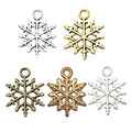 Gold-Tone Snowflake and Bell Metal Charms with 100 Listed Options view 8