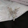 Silver Butterfly Claw