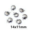 Seashell Starfish and Mermaid Tail Metal Charms for Jewelry view 7
