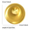 Polished Round Swirl Brooch in Two Metal Tones for Jackets Scarves and Lapels view 5