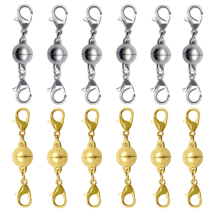 Yellow Magnetic Clasp Metal Charms with 4 Listed Options