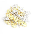 LOVE Dripping Heart Lock Pendant Charms in Two Finishes view 4
