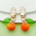 Citrus Fruit Charm Keychains Featuring Citrus Fruit Across 8 Pictured Variations view 1