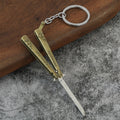 Anime Butterfly Trainer Alloy Model Keychain Gift Accessory