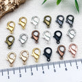Metallic Lobster Clasp Jewelry Findings with 10 Listed Options view 2