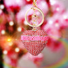 Pink Plain-Striped-Heart
