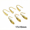 Teardrop Paddle Earring Hook Findings in Six Styles view 10