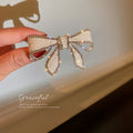 Three Hair Clip Styles With Pink Cat Silver Bow Or Purple Flowers view 1