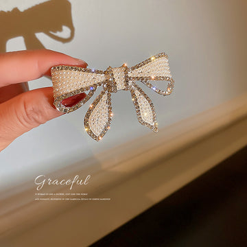Three Hair Clip Styles With Pink Cat Silver Bow Or Purple Flowers
