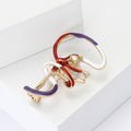 Rhythmic Gymnast Brooch With Looping Ribbon in Two Colors view 3